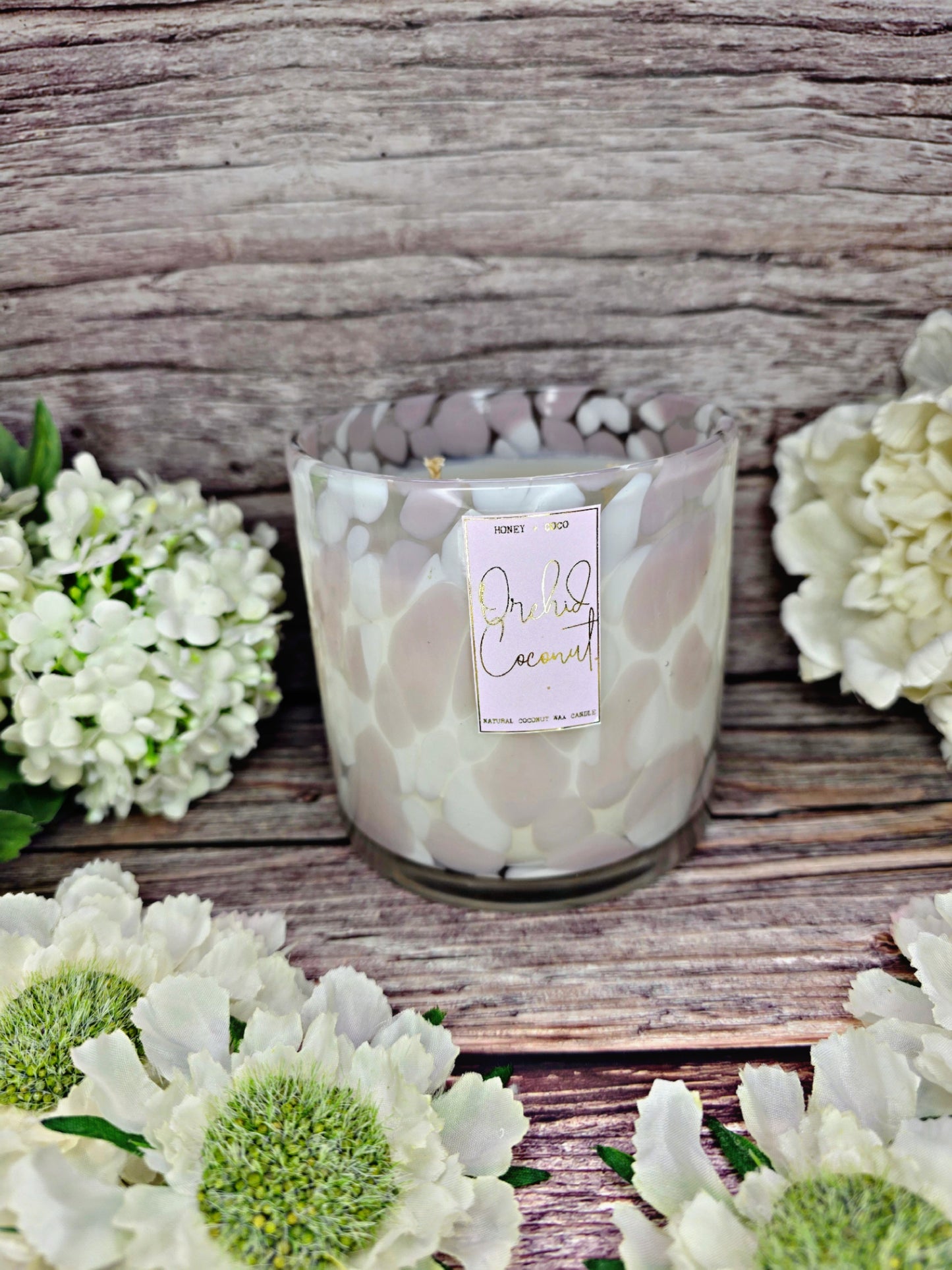 Blush Confetti Candle
