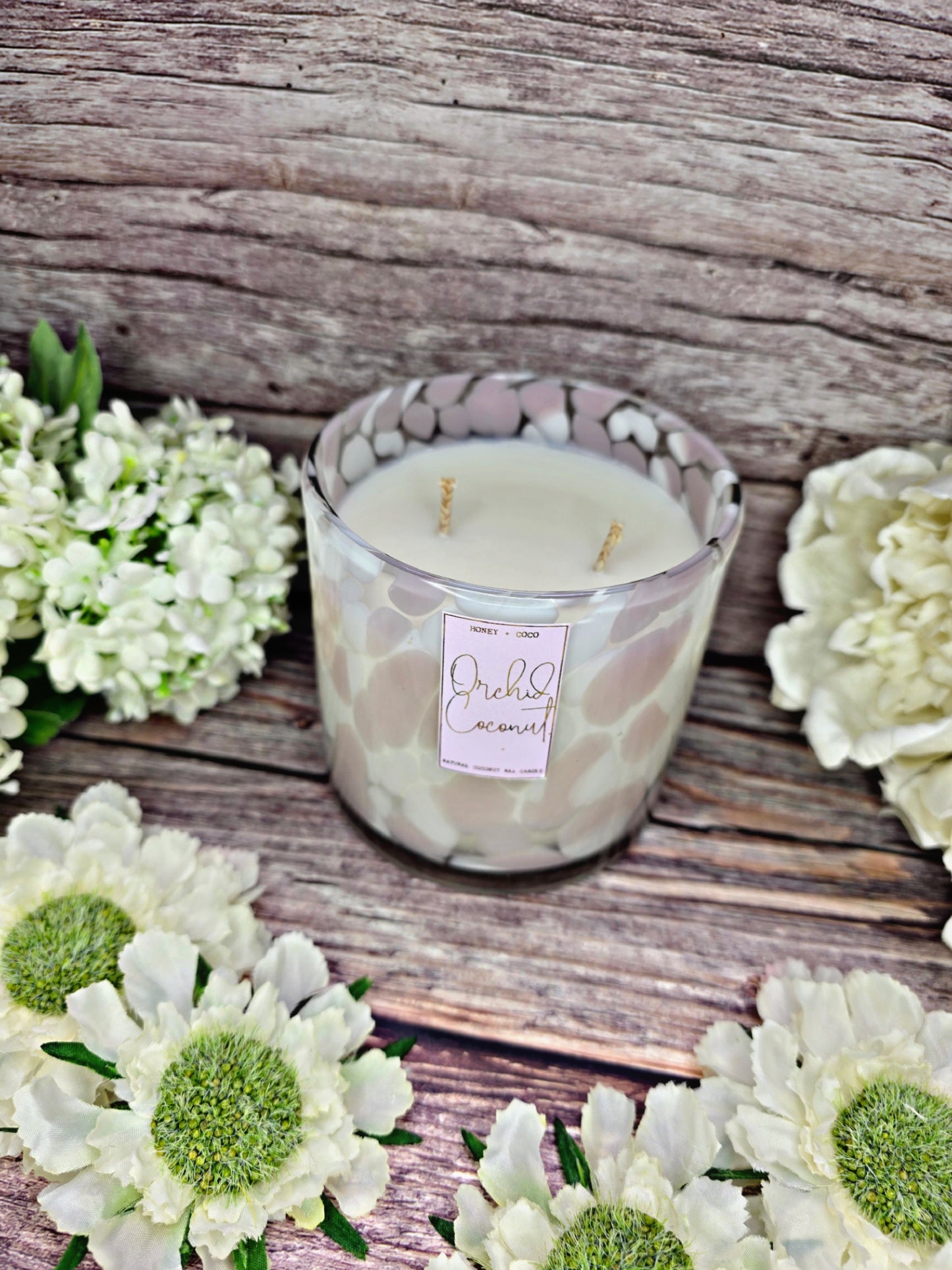 Blush Confetti Candle