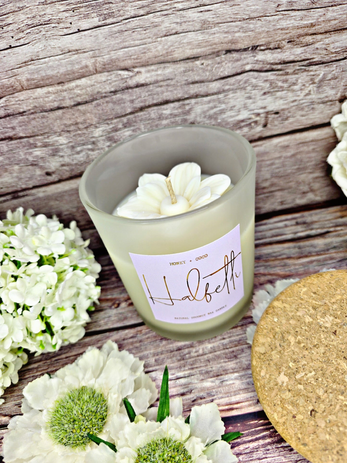 Halfetti Candle