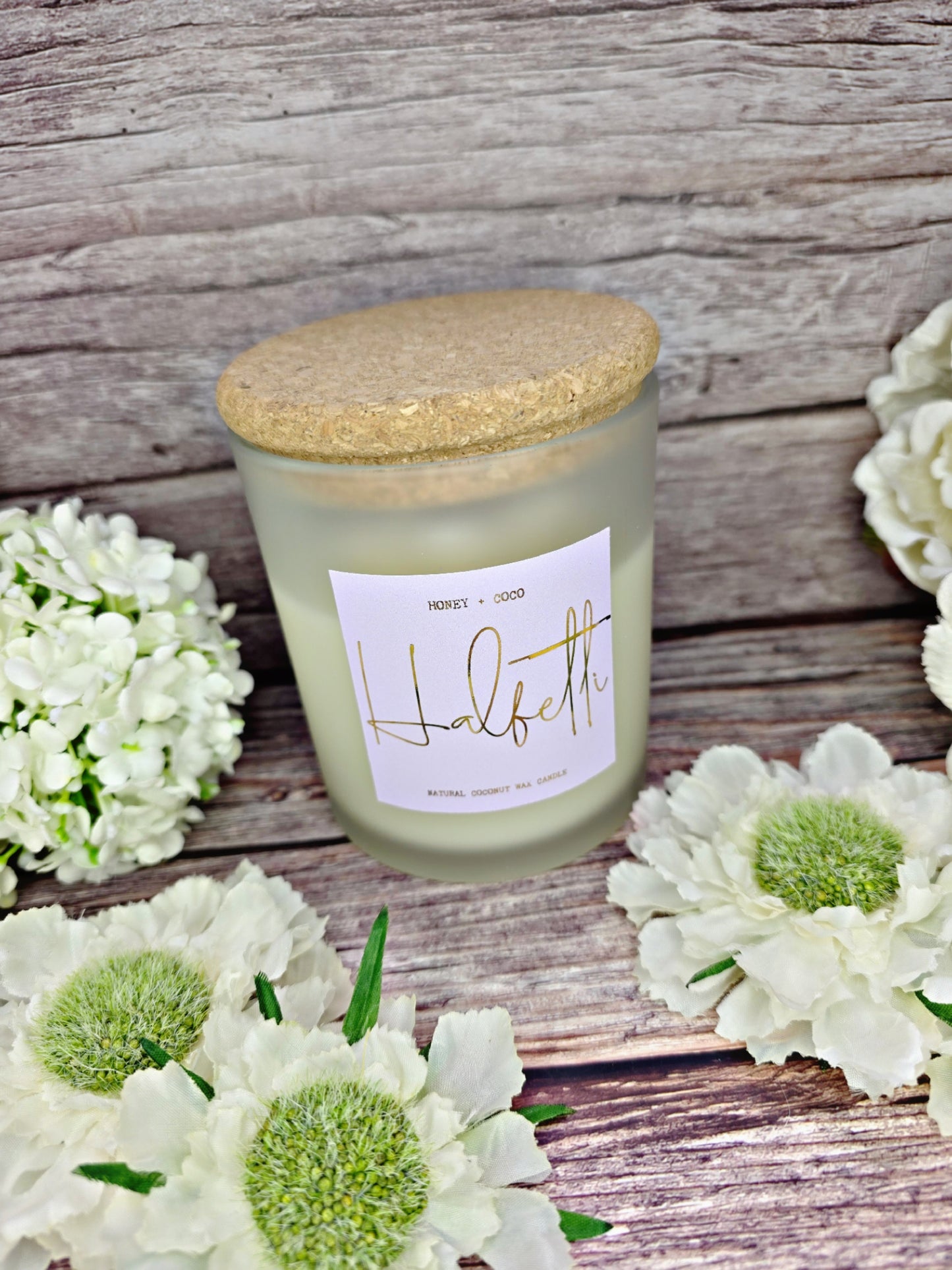 Halfetti Candle